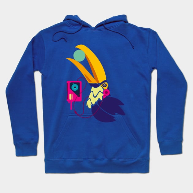 Summer Toucan Hoodie by LetterQ